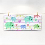 Elephant pastel pattern Cosmetic Storage Cases Front