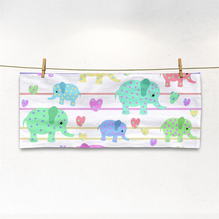 Elephant pastel pattern Cosmetic Storage Cases