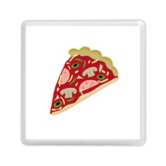 Pizza Slice Memory Card Reader (square)  by Valentinaart