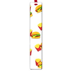 Hamburgers And French Fries  Large Book Marks by Valentinaart