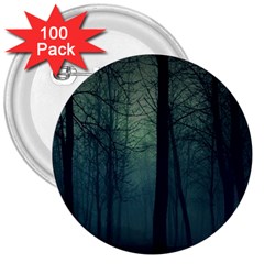 Dark Forest 3  Buttons (100 Pack)  by Brittlevirginclothing