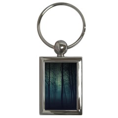 Dark Forest Key Chains (rectangle)  by Brittlevirginclothing