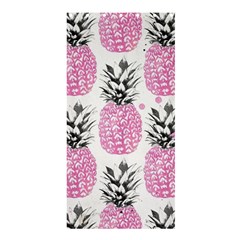 Pink Pineapple Shower Curtain 36  X 72  (stall)  by Brittlevirginclothing