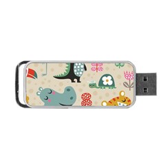 Cute Cartoon Portable Usb Flash (one Side) by Brittlevirginclothing