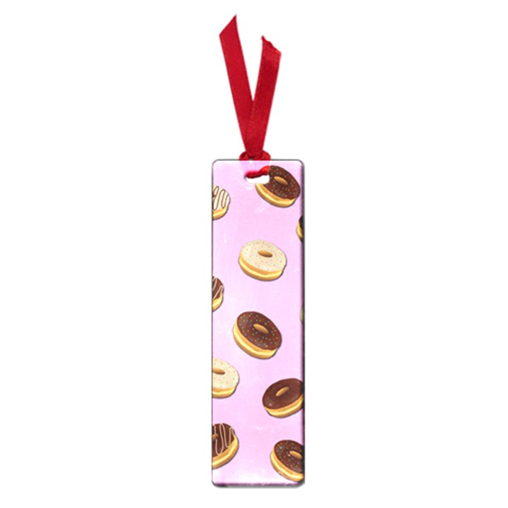 Donuts pattern - pink Small Book Marks