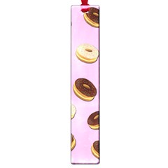 Donuts Pattern - Pink Large Book Marks by Valentinaart