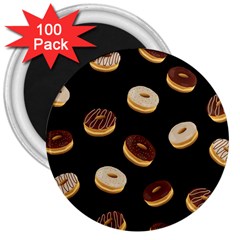 Donuts 3  Magnets (100 Pack) by Valentinaart