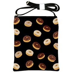 Donuts Shoulder Sling Bags by Valentinaart