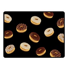 Donuts Fleece Blanket (small) by Valentinaart