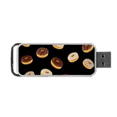 Donuts Portable Usb Flash (two Sides) by Valentinaart