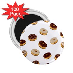 Donuts Pattern 2 25  Magnets (100 Pack)  by Valentinaart