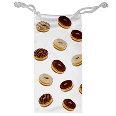 Donuts Pattern Jewelry Bag by Valentinaart