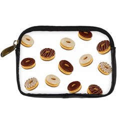 Donuts Pattern Digital Camera Cases by Valentinaart