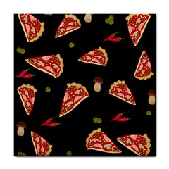 Pizza Slice Patter Tile Coasters by Valentinaart