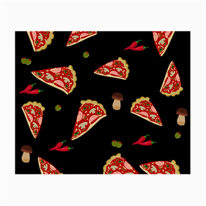 Pizza slice patter Small Glasses Cloth (2-Side)