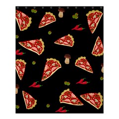 Pizza Slice Patter Shower Curtain 60  X 72  (medium)  by Valentinaart