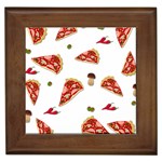 Pizza pattern Framed Tiles Front