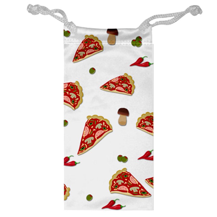 Pizza pattern Jewelry Bag