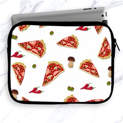 Pizza Pattern Apple Ipad 2/3/4 Zipper Cases by Valentinaart