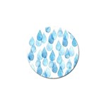 Rain drops Golf Ball Marker (4 pack) Front