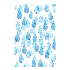 Rain Drops Shower Curtain 48  X 72  (small)  by Brittlevirginclothing