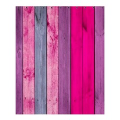 Pink Wood Shower Curtain 60  X 72  (medium)  by Brittlevirginclothing