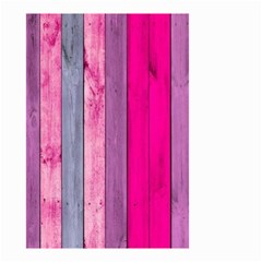 Pink Wood Small Garden Flag (two Sides) by Brittlevirginclothing