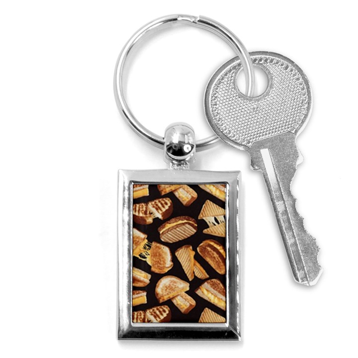 Delicious snacks Key Chains (Rectangle) 