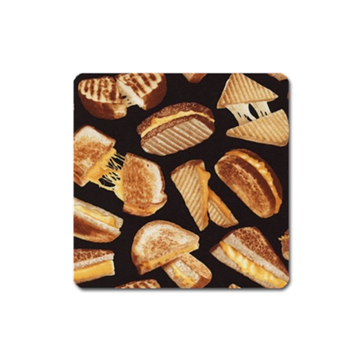 Delicious snacks Square Magnet