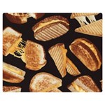 Delicious snacks Double Sided Flano Blanket (Medium)  60 x50  Blanket Front