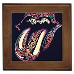 The Rolling Stones  Framed Tiles by Brittlevirginclothing