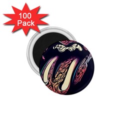 The Rolling Stones  1 75  Magnets (100 Pack)  by Brittlevirginclothing