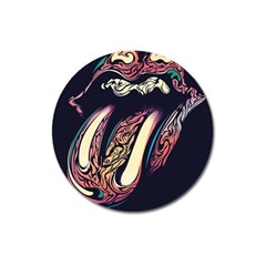 The Rolling Stones  Magnet 3  (round) by Brittlevirginclothing