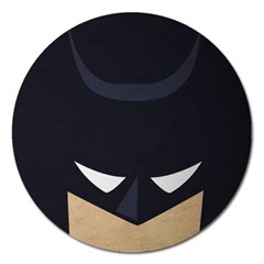 Batman Magnet 5  (round) by Brittlevirginclothing