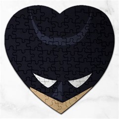 Batman Jigsaw Puzzle (heart) by Brittlevirginclothing