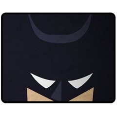 Batman Fleece Blanket (medium)  by Brittlevirginclothing