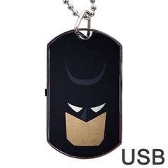 Batman Dog Tag Usb Flash (two Sides) by Brittlevirginclothing