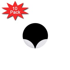 Cute Pinguin 1  Mini Buttons (10 Pack)  by Brittlevirginclothing