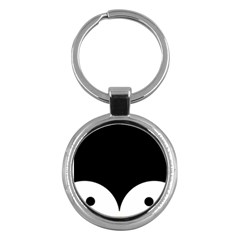 Cute Pinguin Key Chains (round)  by Brittlevirginclothing