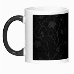 Dark Silvered Flower Morph Mugs by Brittlevirginclothing