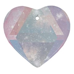 Pastel Crystal Ornament (heart) by Brittlevirginclothing