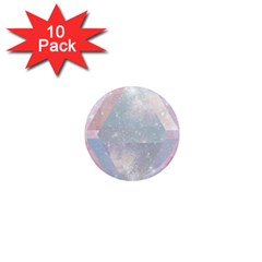 Pastel Crystal 1  Mini Magnet (10 Pack)  by Brittlevirginclothing