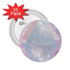 Pastel Crystal 2 25  Buttons (10 Pack)  by Brittlevirginclothing