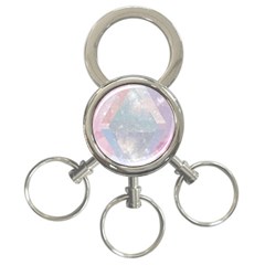 Pastel Crystal 3-ring Key Chains by Brittlevirginclothing