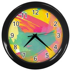 Paint Brush Wall Clocks (black) by Brittlevirginclothing