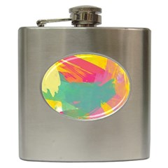 Paint Brush Hip Flask (6 Oz) by Brittlevirginclothing