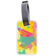 Paint Brush Luggage Tags (two Sides) by Brittlevirginclothing