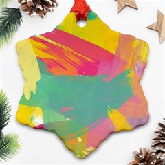 Paint Brush Ornament (snowflake) by Brittlevirginclothing