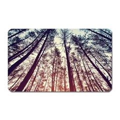 Up View Forest Magnet (rectangular) by Brittlevirginclothing