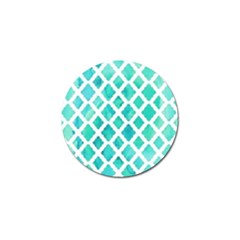 Blue Mosaic Golf Ball Marker (4 Pack) by Brittlevirginclothing